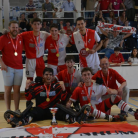 Foto d'equip del SHUM FisioFreixas, campió de la Copa Federació 2023